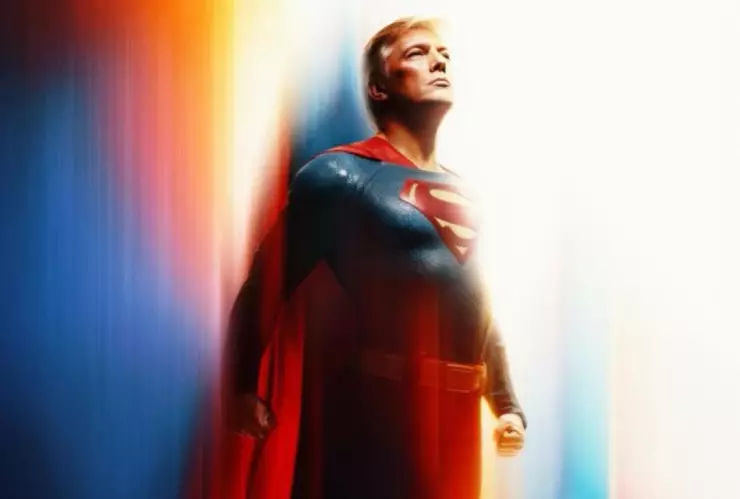 Donald Trump como Superman