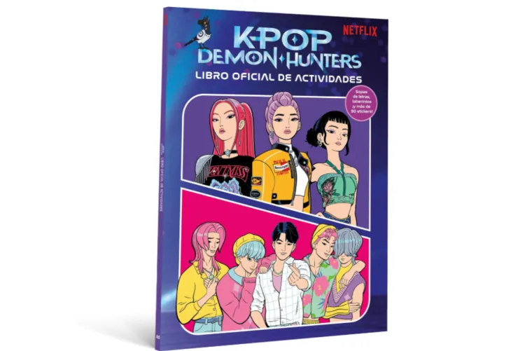 Libro de actividades - Kpop Demon Hunters