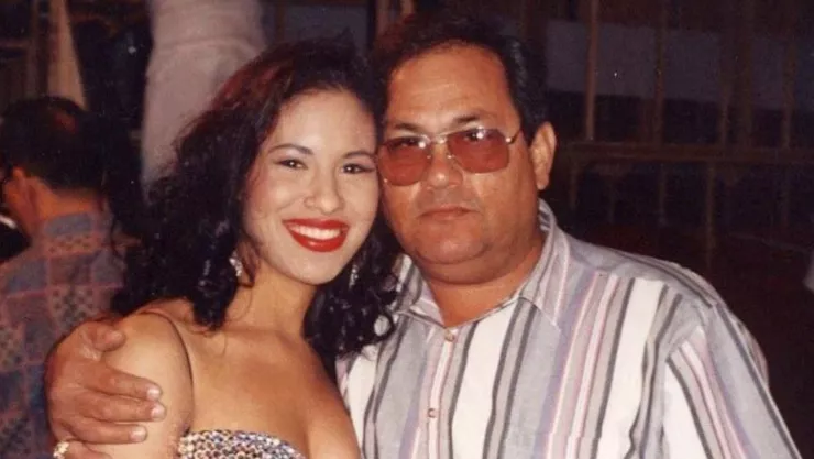 Selena y Abraham Quintanilla