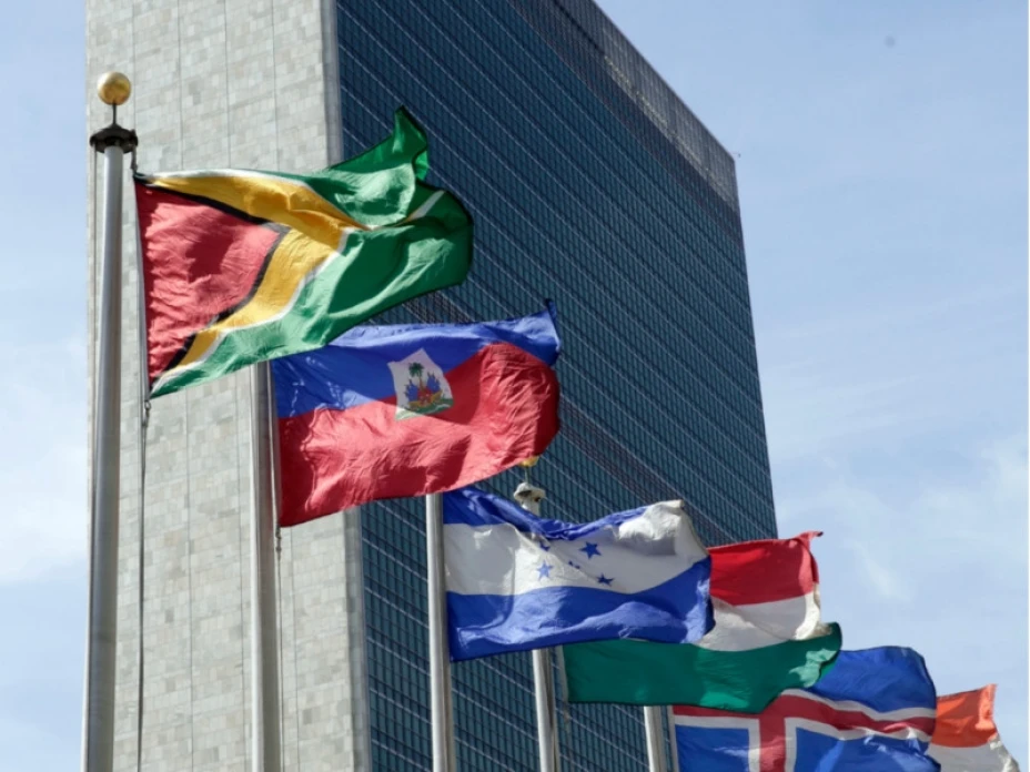 Banderas en ONU