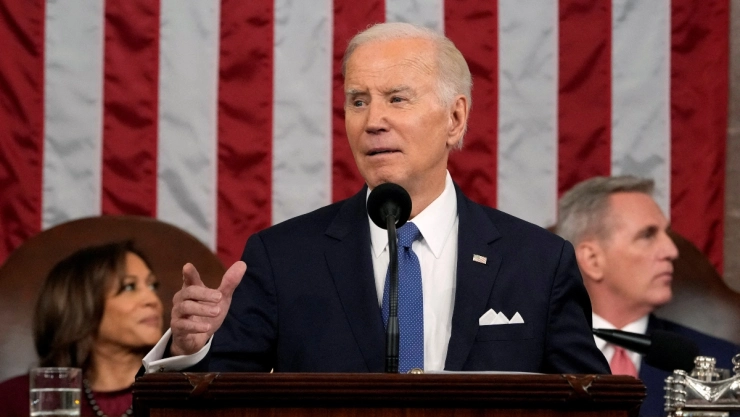 Biden da discurso de estado de la union