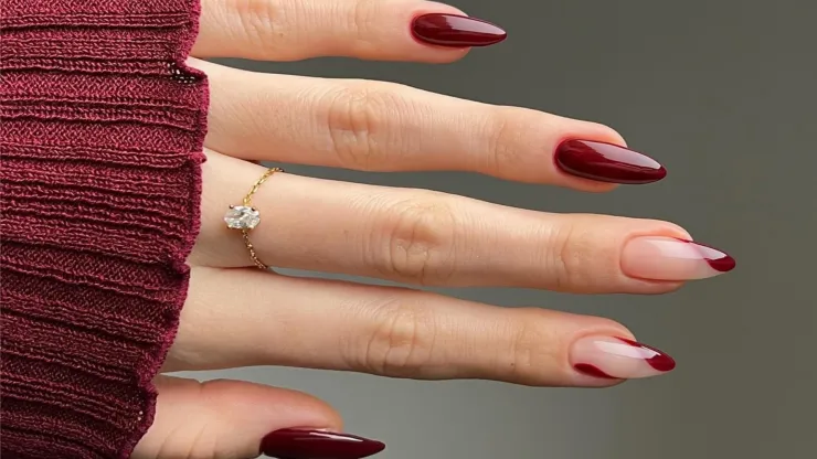 Mezcla diseños - modelos de uñas rojas