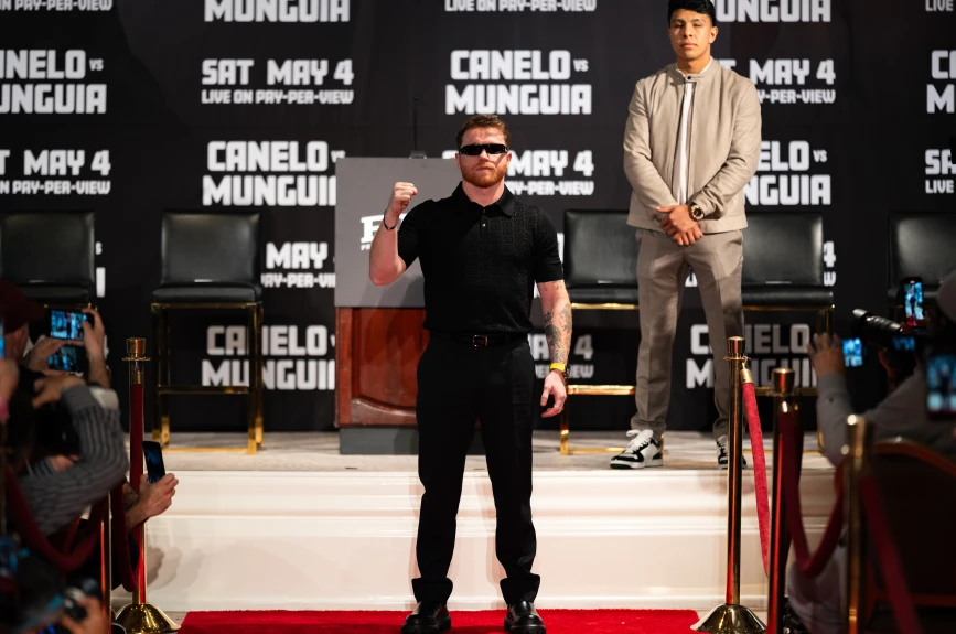 Conferencia de prensa oficial Canelo Álvarez vs Jaime Munguía