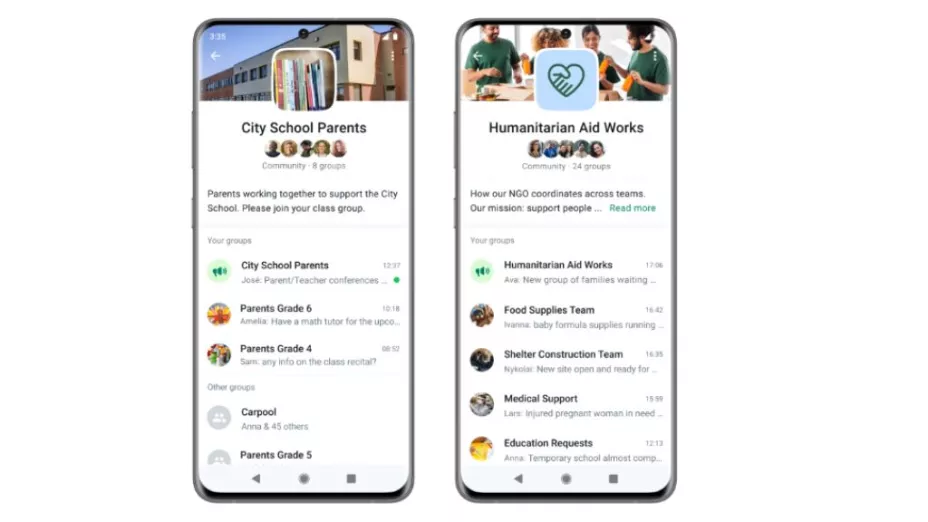 Comunidades de WhatsApp llegan en noviembre