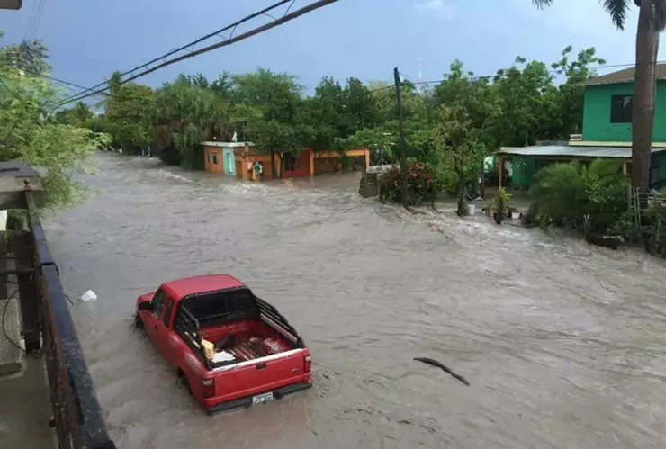 Mil 500 familias afectadas por lluvias en Tamaulipas
