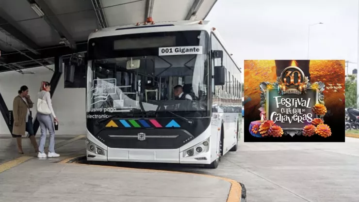 Festival Cultural de Calaveras 2024 ¿Cuál es el horario de los camiones gratis y por donde pasan