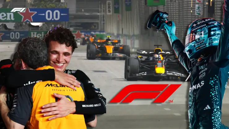 Resultado del GP de Singapur 2025: Russell gana y McLaren ya es Campeón de la F1, esto pasó hoy