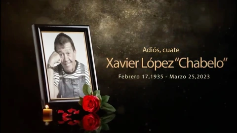 Xavier López “Chabelo” falleció a los 88 años por problemas abdominales