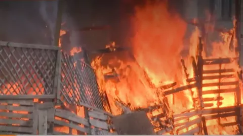 Explosivo casero impacta pescadería en Ensenada; bomberos controlan conato de incendio