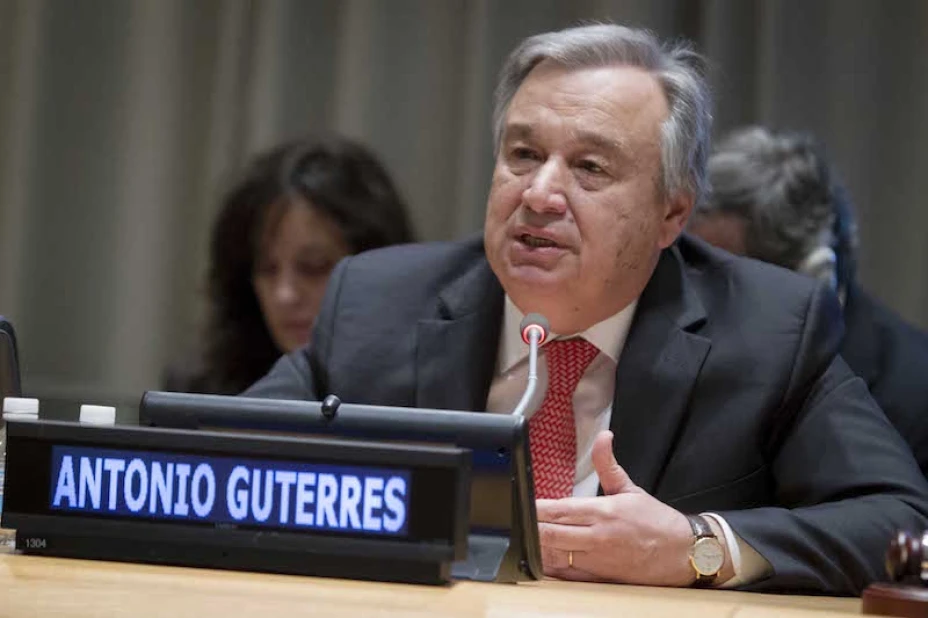 ANTONIO GUTERRES ONU