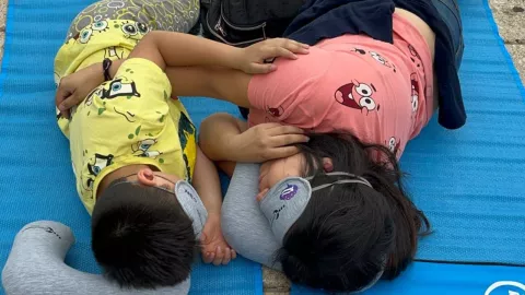 Siesta masiva en la CDMX