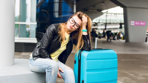 Perder vuelo aeropuerto