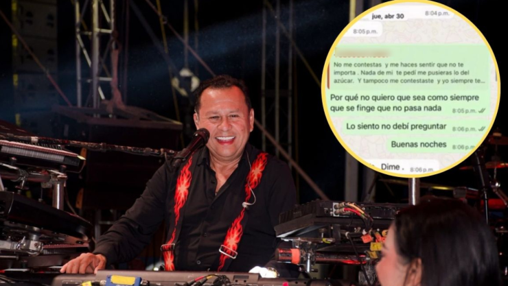 Mensajes de El Pulpo y Danna