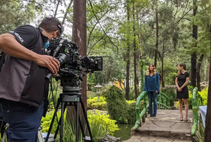 Detrás de cámaras un día para vivir