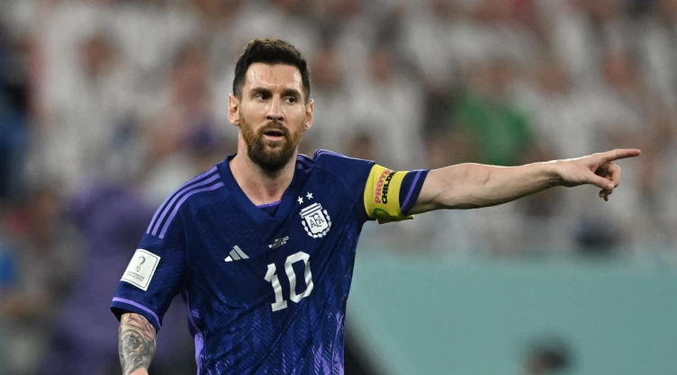 Lionel Messi con la selecciónde Argentina