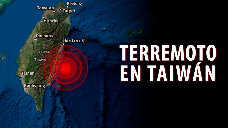 Tiembla la isla! Reportan TERREMOTO en Taiwán de magnitud 7.5