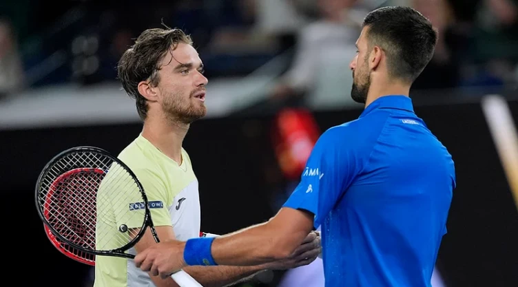 Djokovic y Machac Australian Open