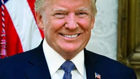 Foto del primer mandato de Donald Trump