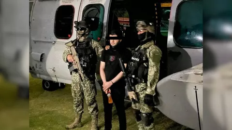 Primeras fotos de El Nini tras detención en Culiacán