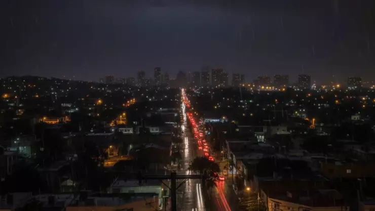 Apagón en Tijuana este 31 de diciembre
