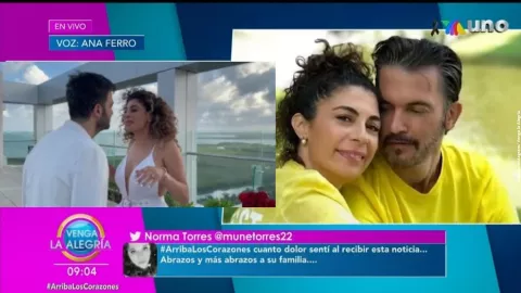 Ana Ferro despide a Fernando del Solar en Venga la Alegría.