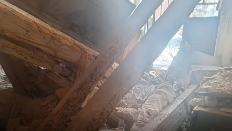 cae techo casona el carmen