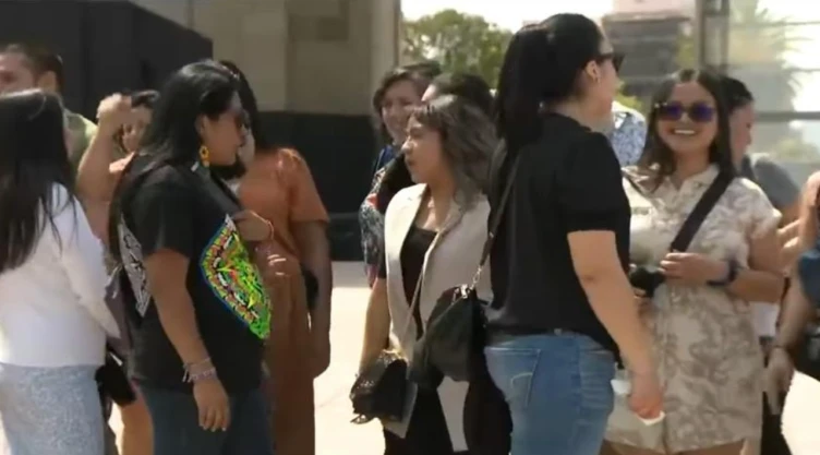 Los jóvenes agradecieron el tiempo que se les dio para ver, abrazar y besar a sus seres queridos