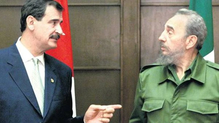 Comes y te vas Vicente Fox Fidel Castro Cuba