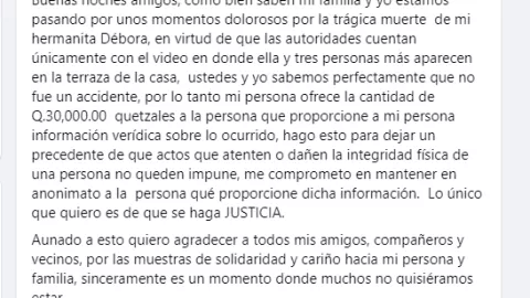 Hermano de quincea&ntilde;era electrocutada ofrece recompensa.