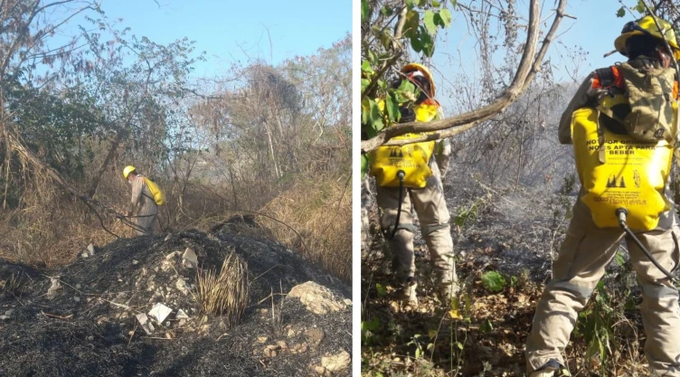 Cañón del Sumidero Chiapas incendio