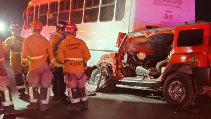 ACCIDENTE EN TIJUANA