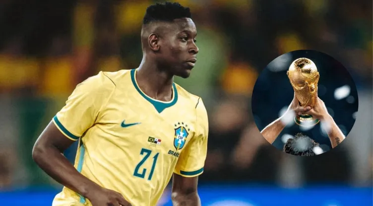 Luiz Henrique, delantero de la Selección de Brasil