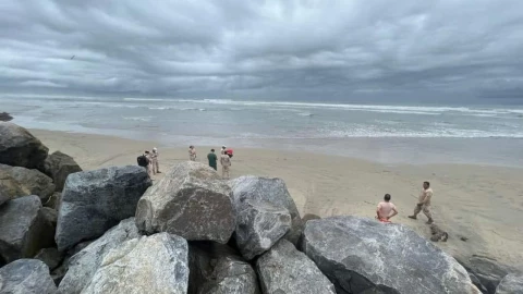 ¡Se los tragó el mar! Desaparecen 7 militares durante entrenamiento en Baja California