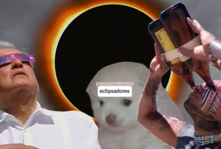 Memes eclipse solar