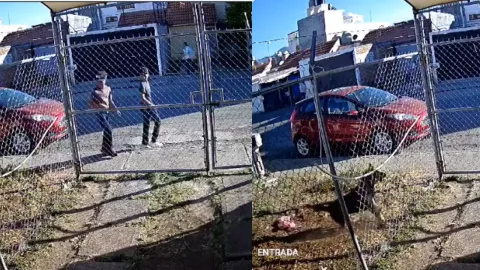 VIDEO: ¡Hasta tres veces! Adolescente dispara contra perrito tras ladrarle