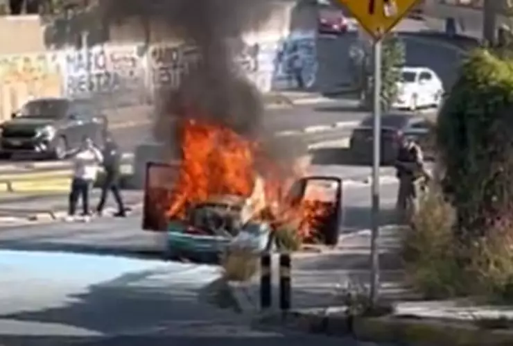 Reportan incendio se registra en la 11 Sur hoy 30 de noviembre de 2024