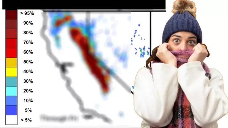 tormenta invernal mortal en LA