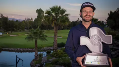 Isidro Benítez, campeón del Abierto del Bajío