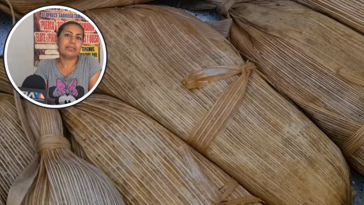 Tamales en Mazatlán