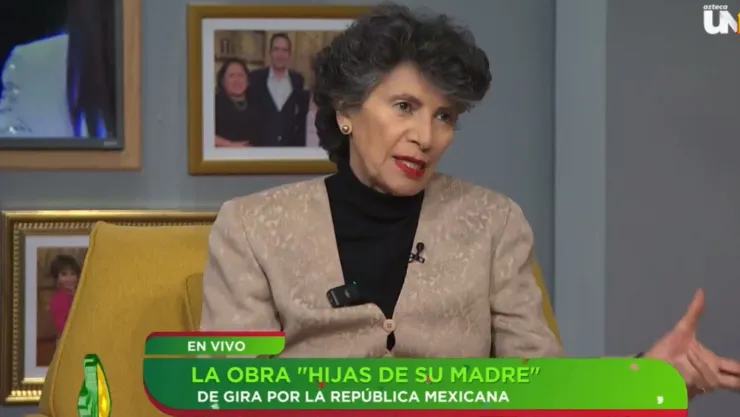 Patricia Reyes Spindola en foro nos habla sobre la obra “Hijas de su Madre”.jpg