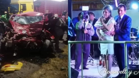 Palabras de recién casados antes de morir.