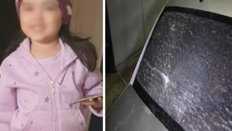 Niña muere por bala perdida