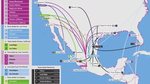 Volaris anunció nuevas rutas internacionales y nacionales