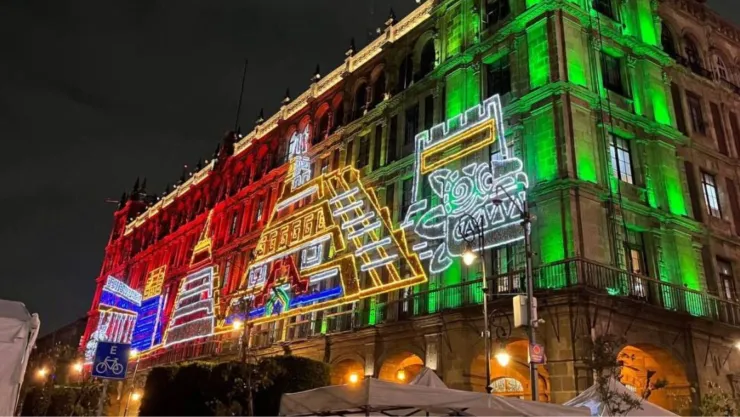Alumbrado Zócalo CDMX