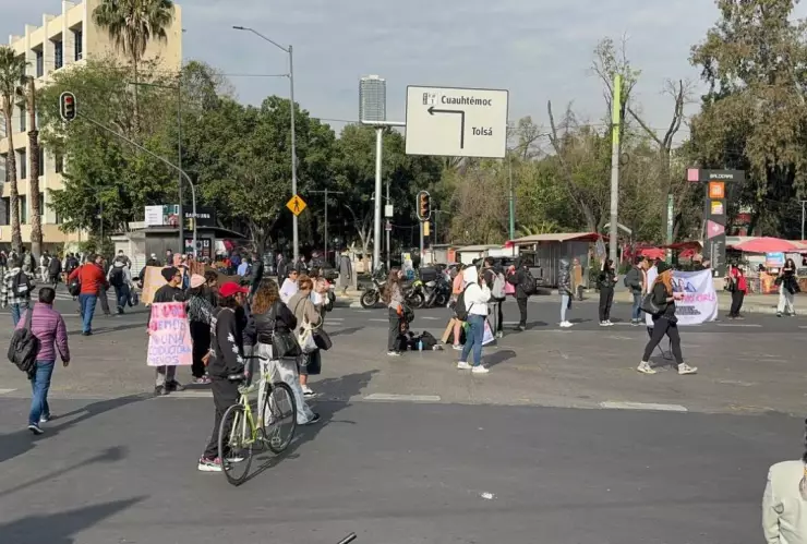Manifestacione sy bloqueos en CDMX