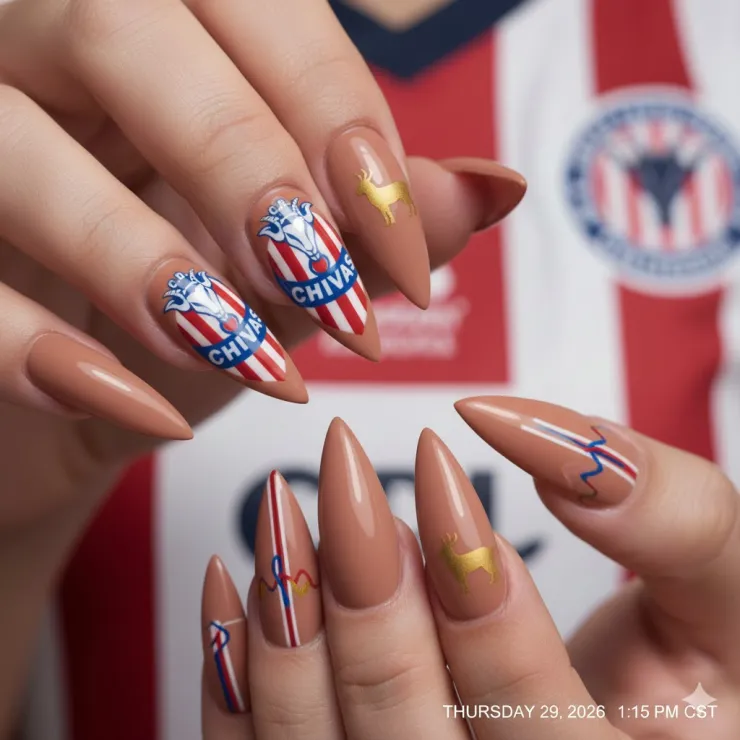 7 modelos de uñas de las Chivas que se ven hermosas en cualquier tamaño: serás la envidia