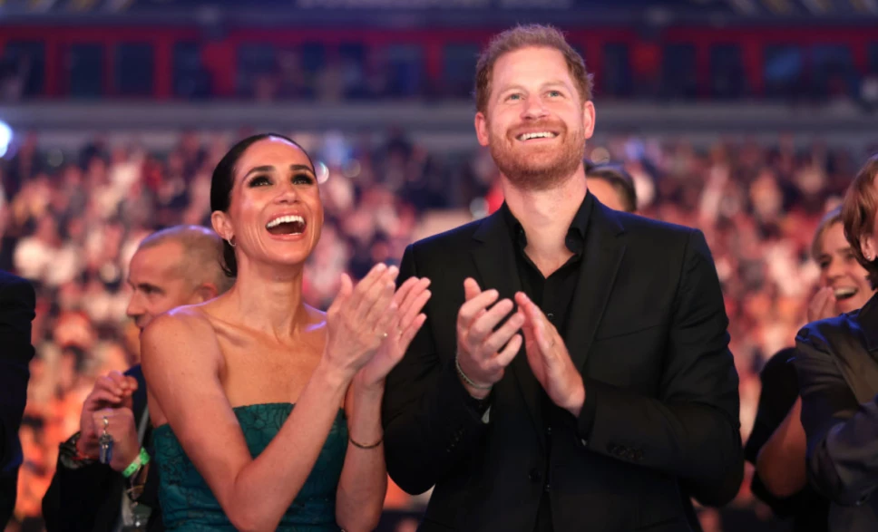 El príncipe Harry y Meghan Markle en los juegos Invictus de Alemania 2023