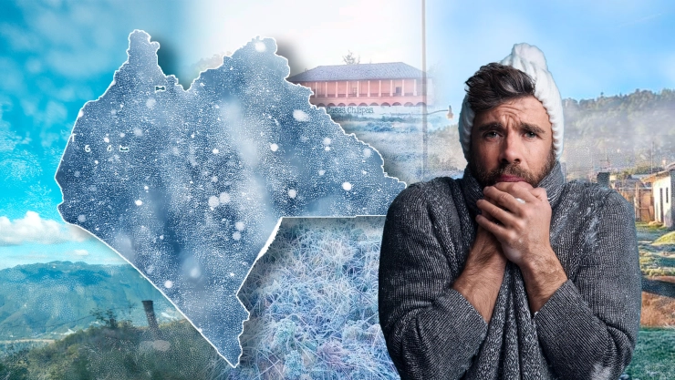 Frente frío en Chiapas: Reportan hasta -2 grados en zonas altas este 7 de febrero