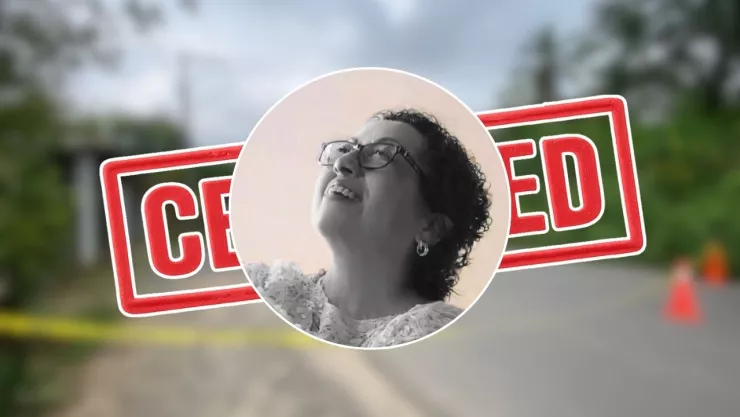 Zona donde fue localizado el cuerpo de la maestra en Agua Dulce