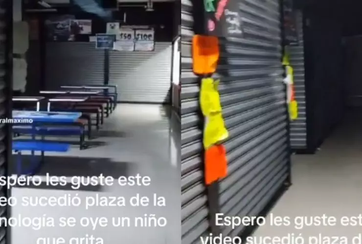 llanto de un bebé en Plaza de la Tecnología Monterrey